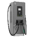 Carregador DC 60 kW EBV BMDC60-D — vista lateral