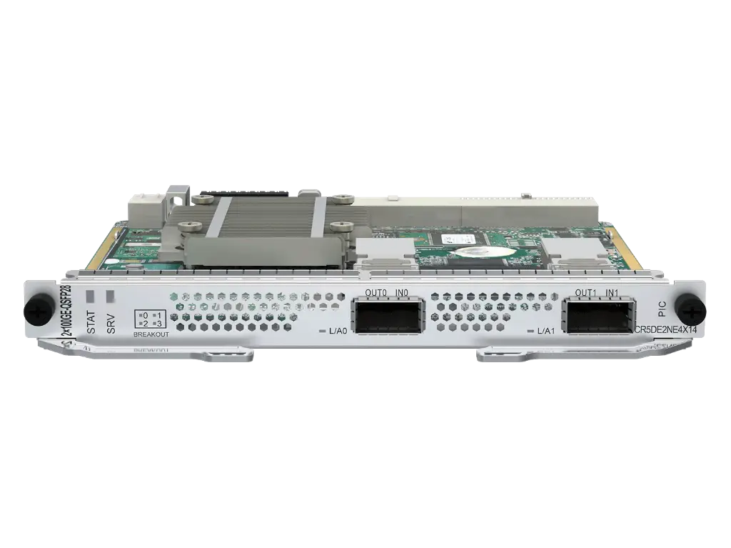 Placa de Roteador de Borda Huawei NE8000 / 2 Portas QSFP28 100G