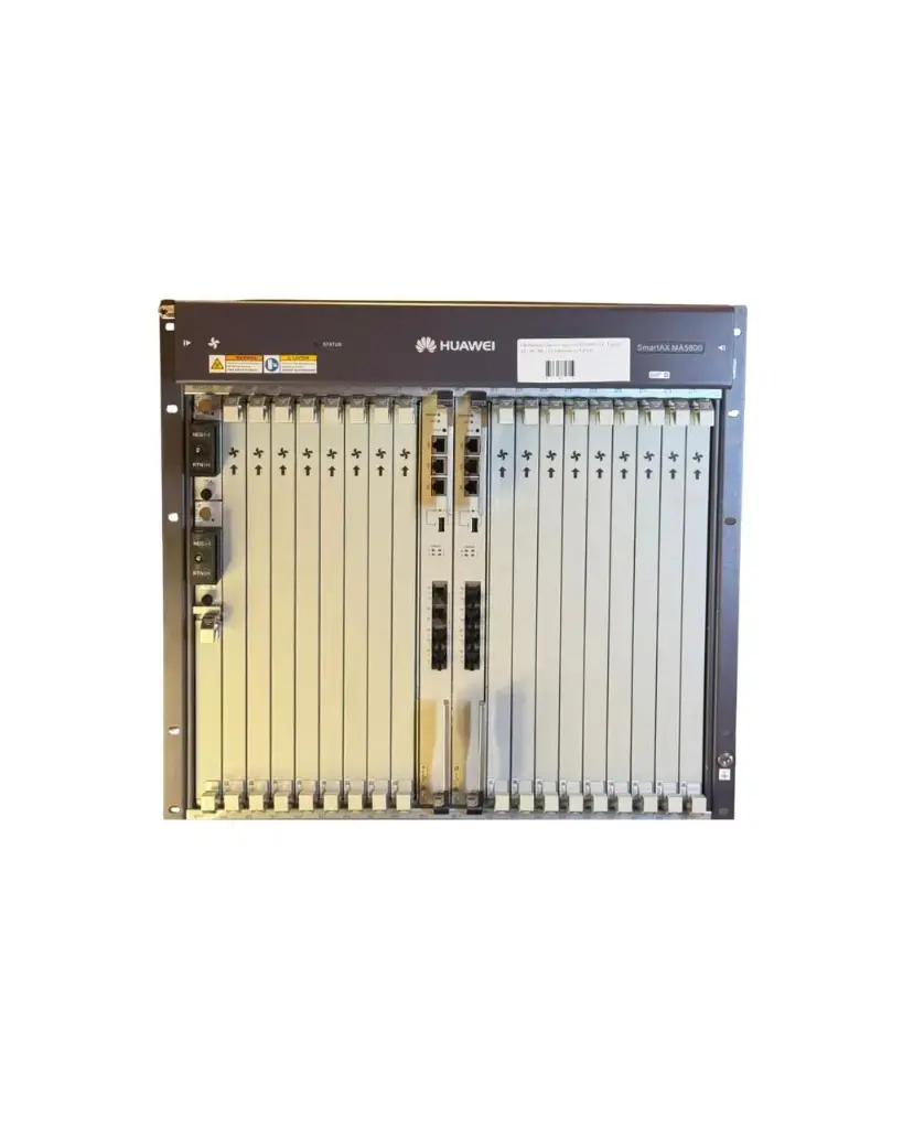 Olt Huawei Chassi Completo MA5800-x17 | Padrão 21 | DC | 2 Controladoras MPLA [ Kit ]