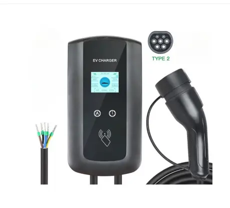 Carregador  Fixa | Elétrico | EBV | EV Charge | AC | 7.2KW 32A | 220V | Monofasico