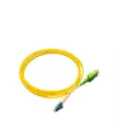 Cordão Óptico | Iuron | SC/APC para LC/UPC | 2M 3mm | Duplex | Monomodo