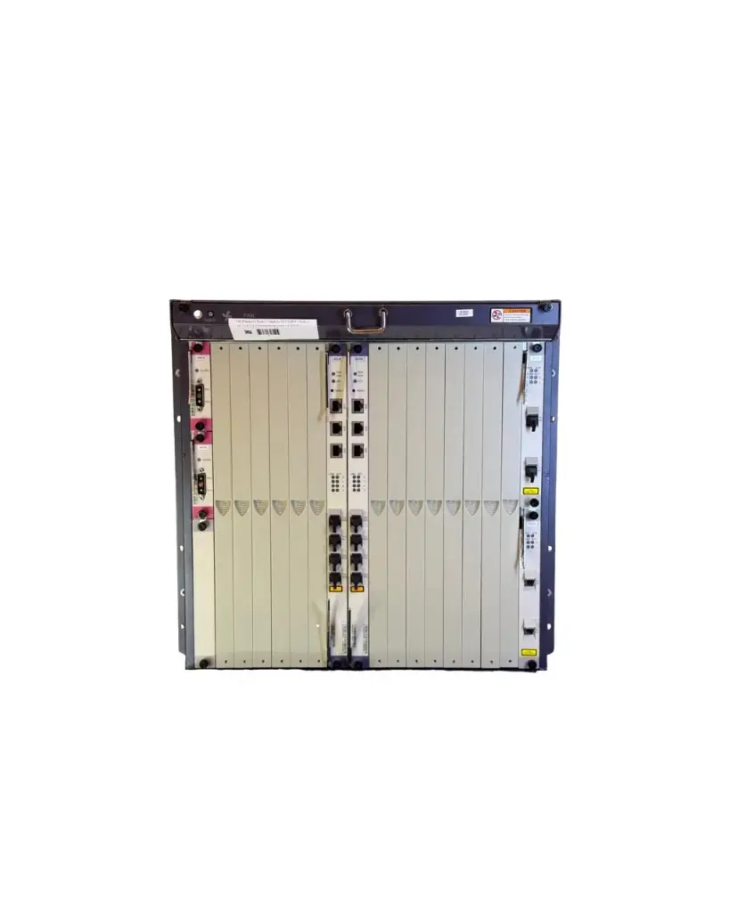 Olt Huawei Chassi Completo MA5680T | Padrão 19" | DC | 2 Controladoras Scun | 2 X2CS