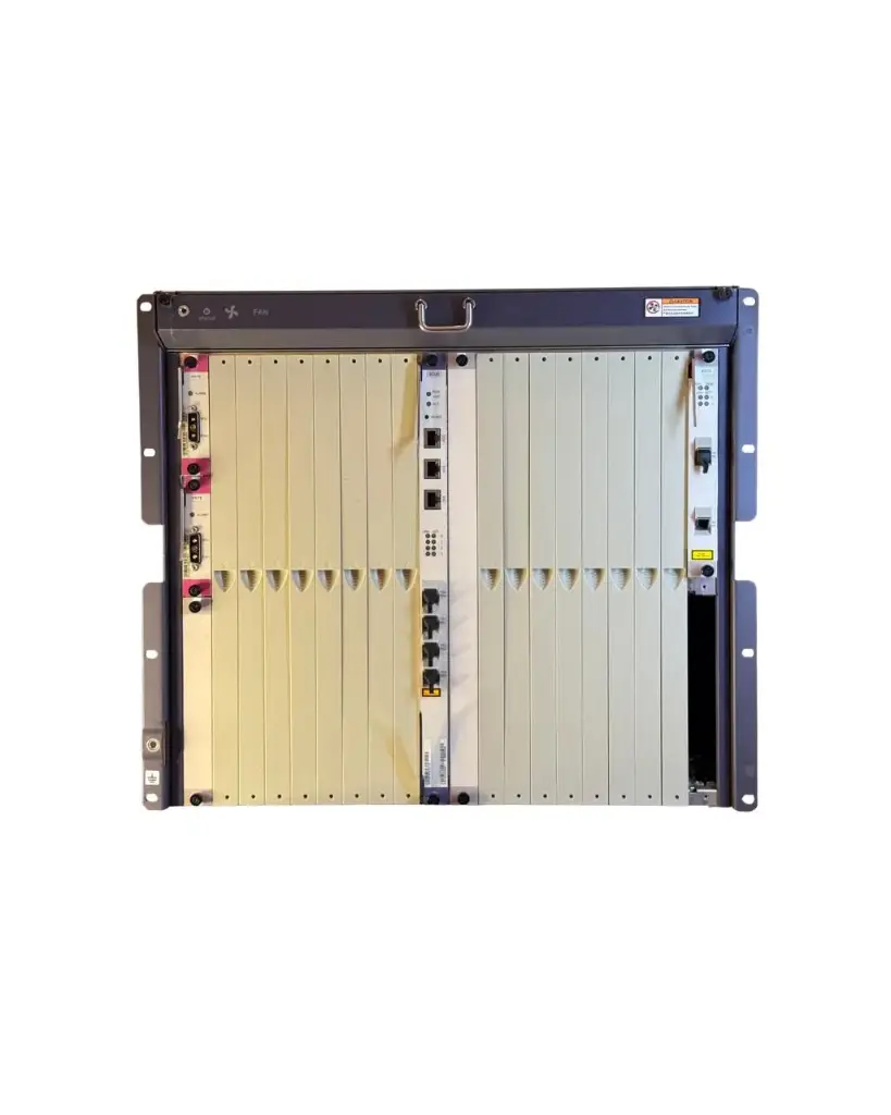 Olt Huawei Chassi Completo MA5680T | Padrão 21" | DC | 1 Controladoras Scun | 1 X2CS