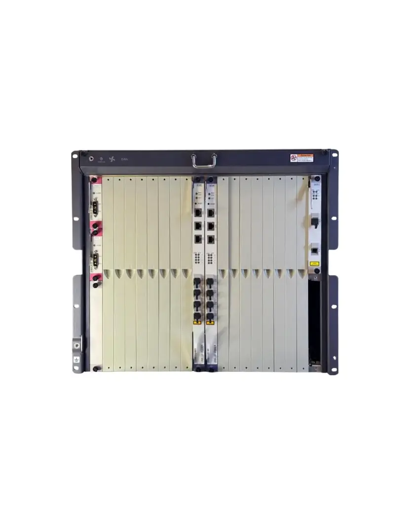 Olt Huawei Chassi Completo MA5680T | Padrão 21" | DC | 2 Controladoras Scun / 1 X2CS