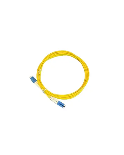 [GEN-CAB-341] Cordão Óptico SM/MM | LC-UPC para LC-UPC | Duplex | 3.0mm | 2 Metros